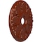 Ekena Millwork Milan Ceiling Medallion (Fits Canopies up to 4 5/8"), 24 1/2"OD x 3 1/2"ID x 1"P, Firebrick CM24MIFIF - alternate 3